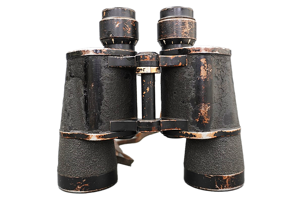 WWII 7x50 Kriegsmarine Binoculars By Carl Zeiss