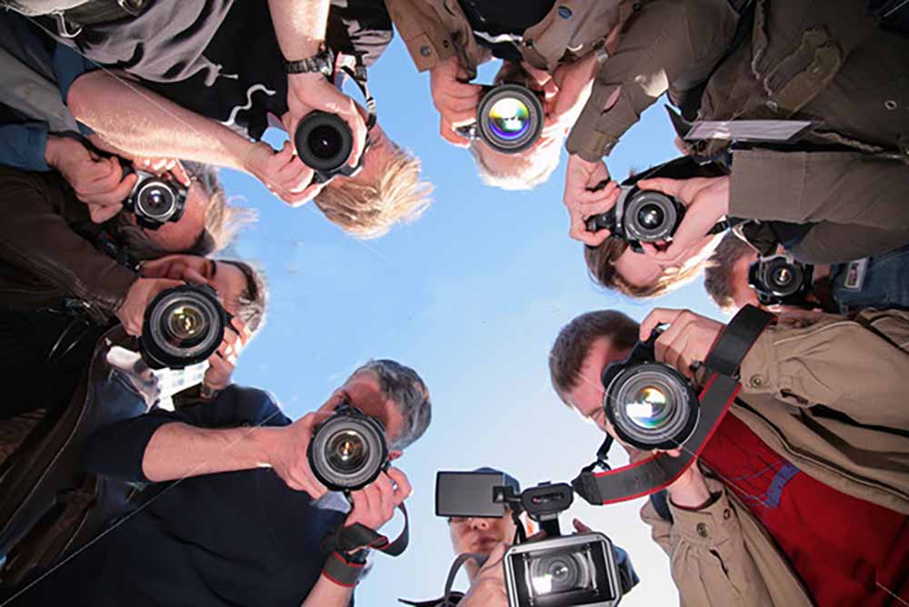Group of photographers